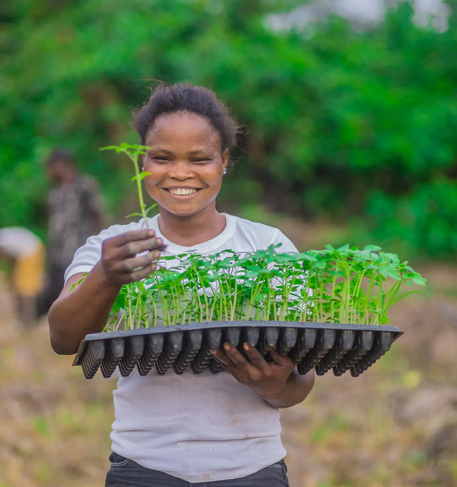 Young farmer