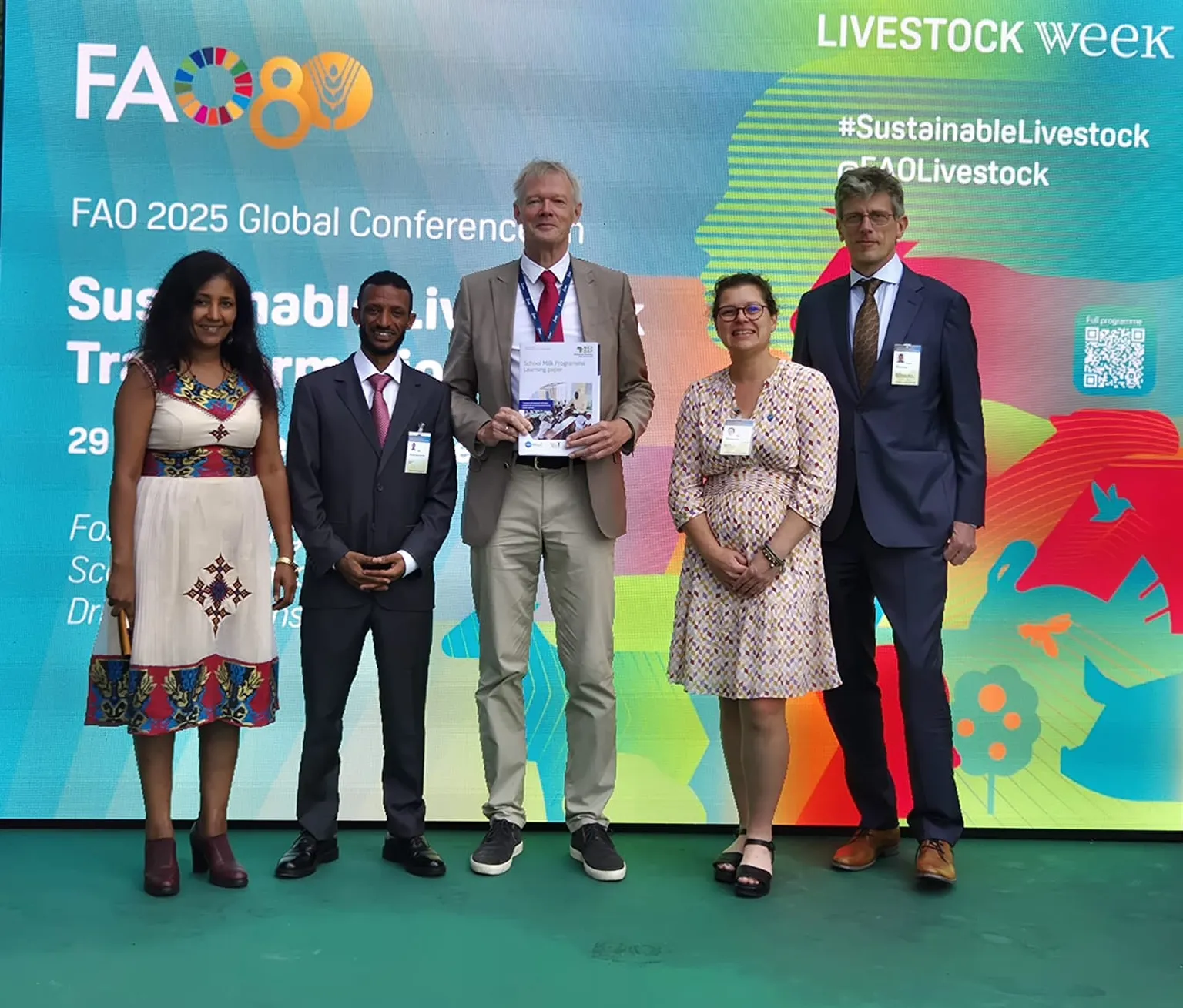 Award for innovative dairy farming at FAO