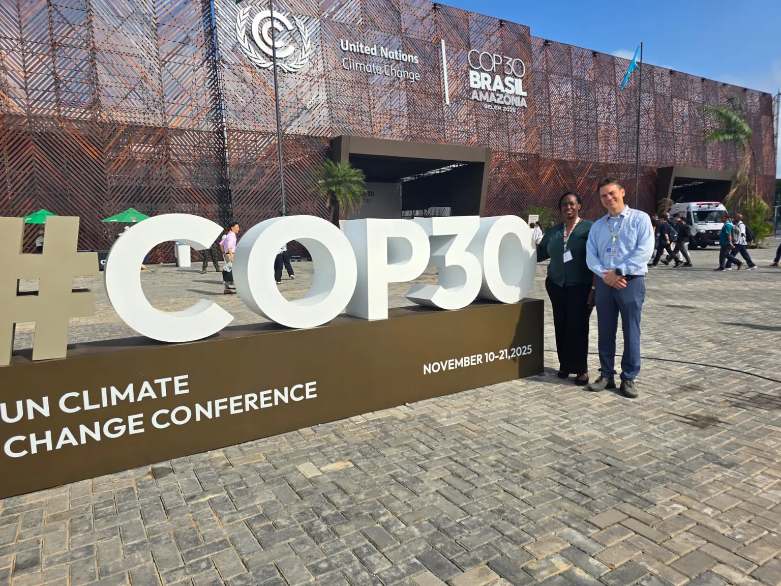 Delegates at COP30 in Belem