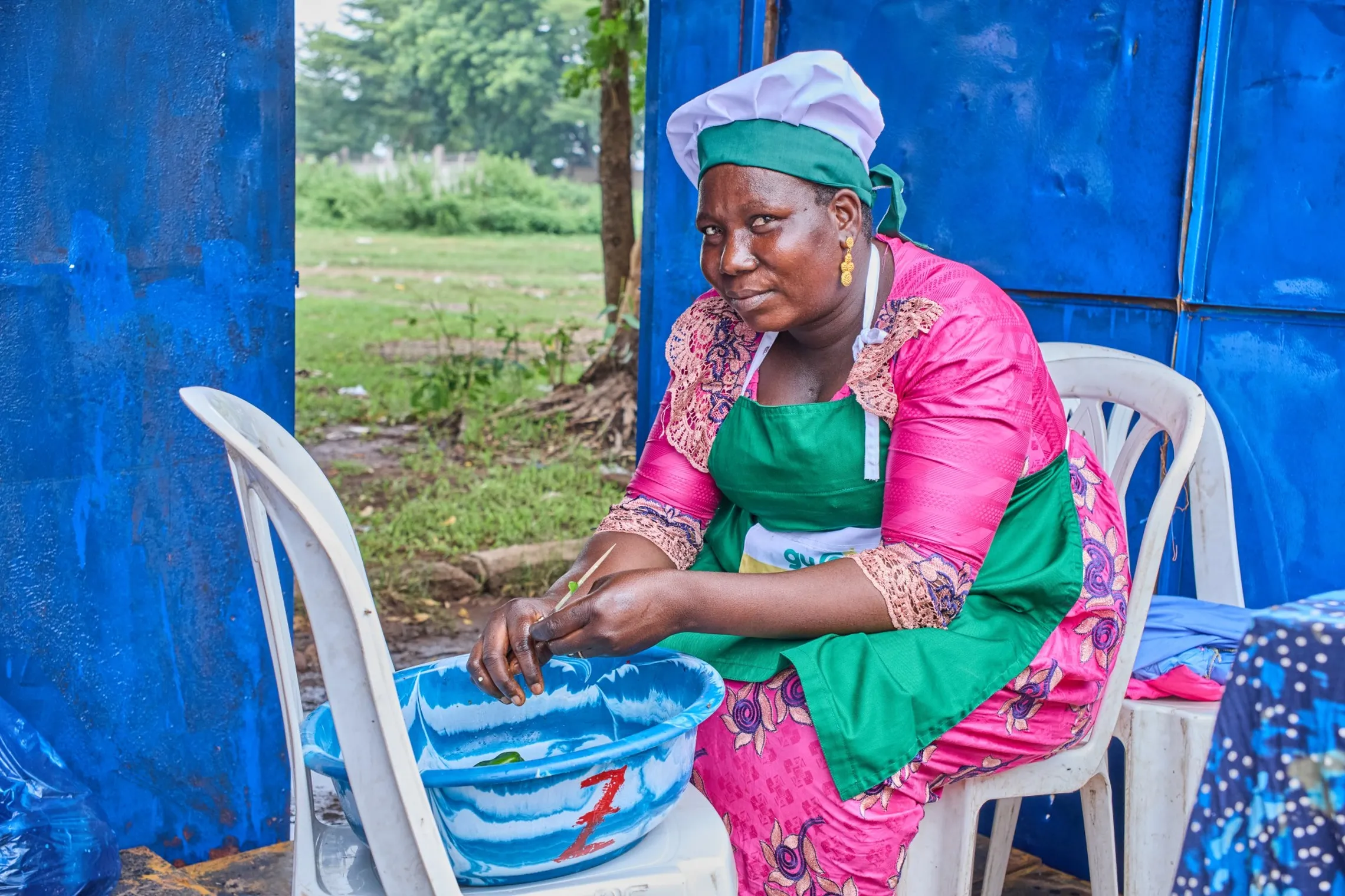 Clean cookstoves user Mali