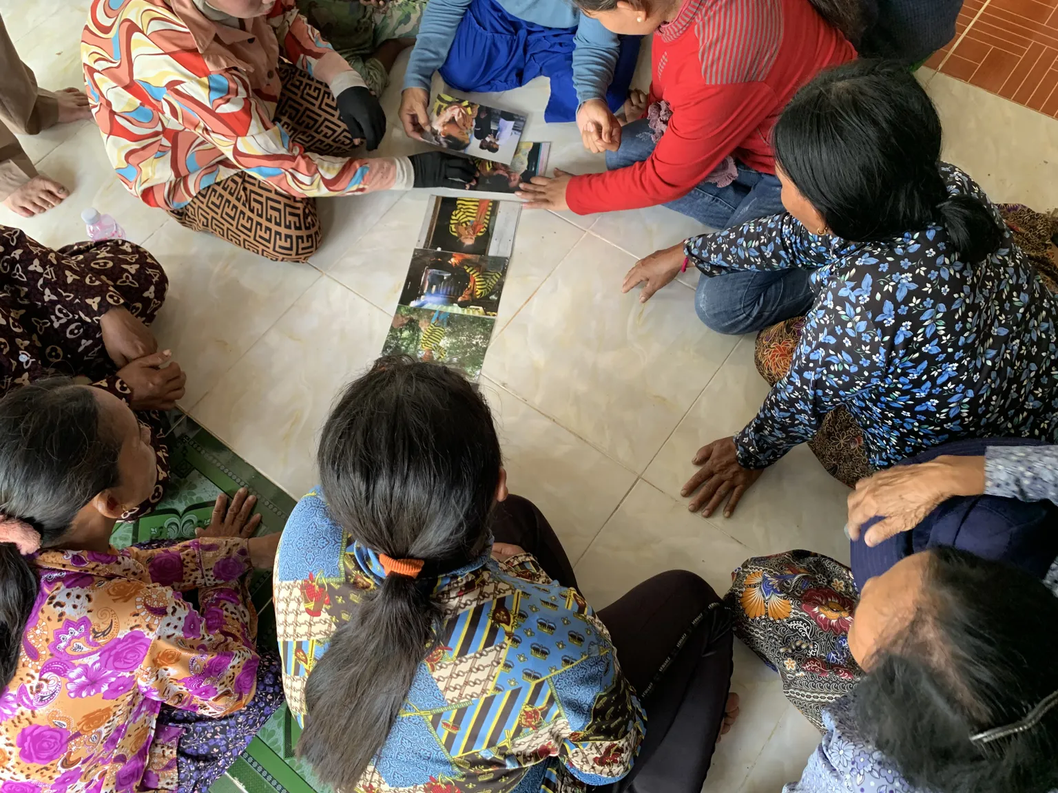 women from smoke free villages