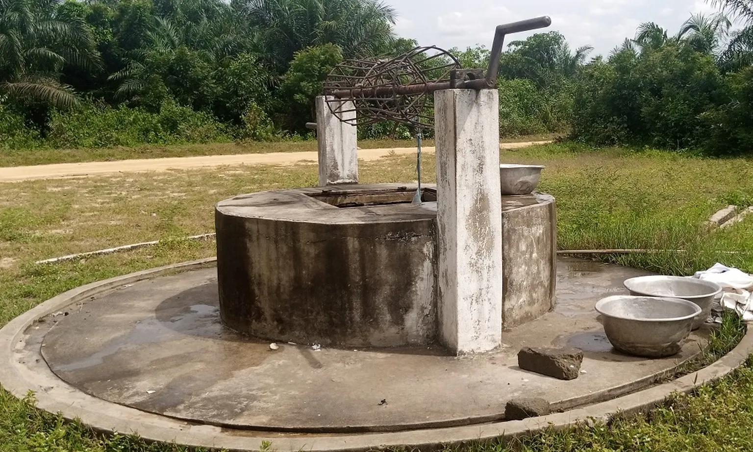 Large diameter in Djika, Municipality of Ouidah well now used to meet needs other than for drinking