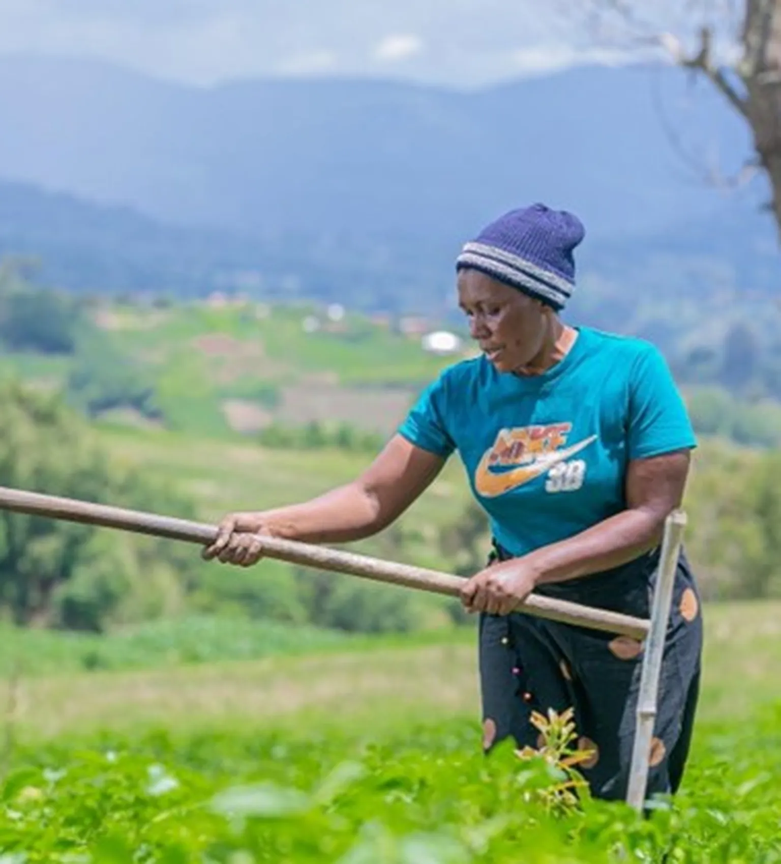 Grace Sanga farmer in Tanzania