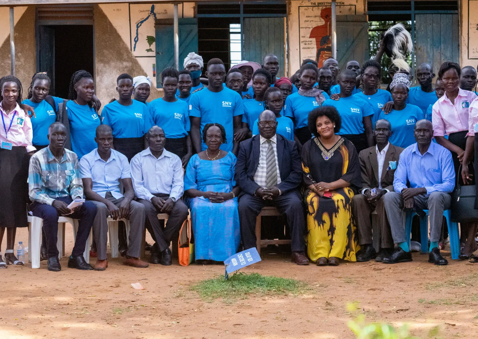 A group photo of graduates